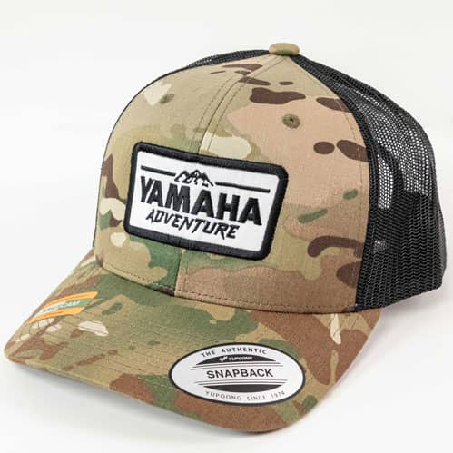 Yamaha Adventure Camoflauge Trucker Cap ADV-CAP24-GN-NS