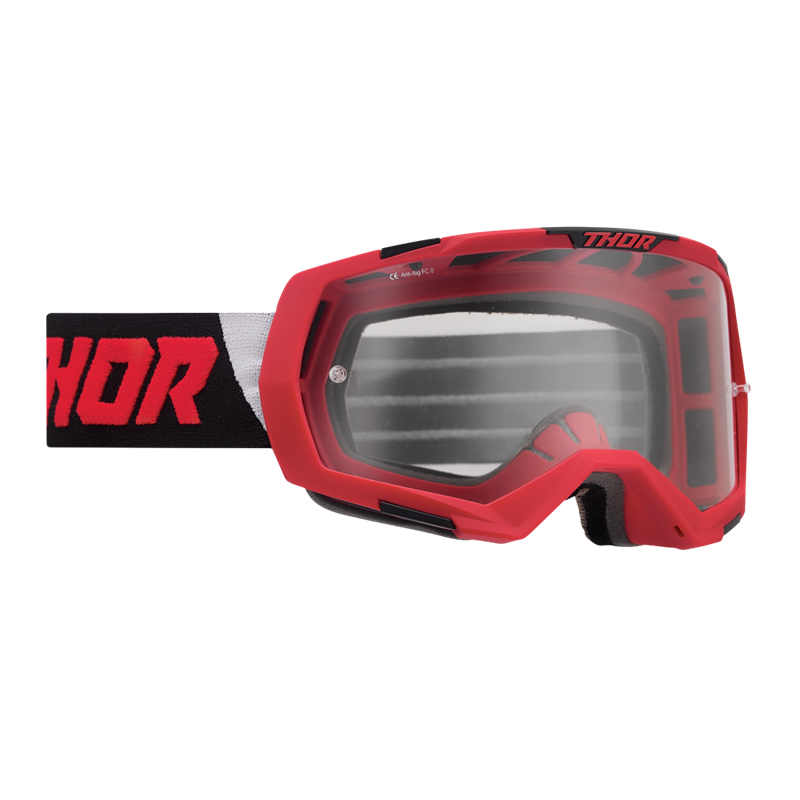 THOR Regiment Goggles - RED AND BLACK
