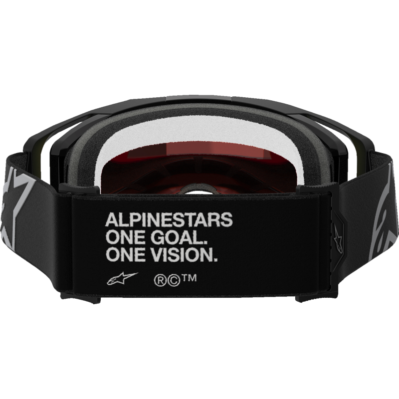ALPINESTARS Vision 8 CORP Goggles - BLACK AND MIRROR RED