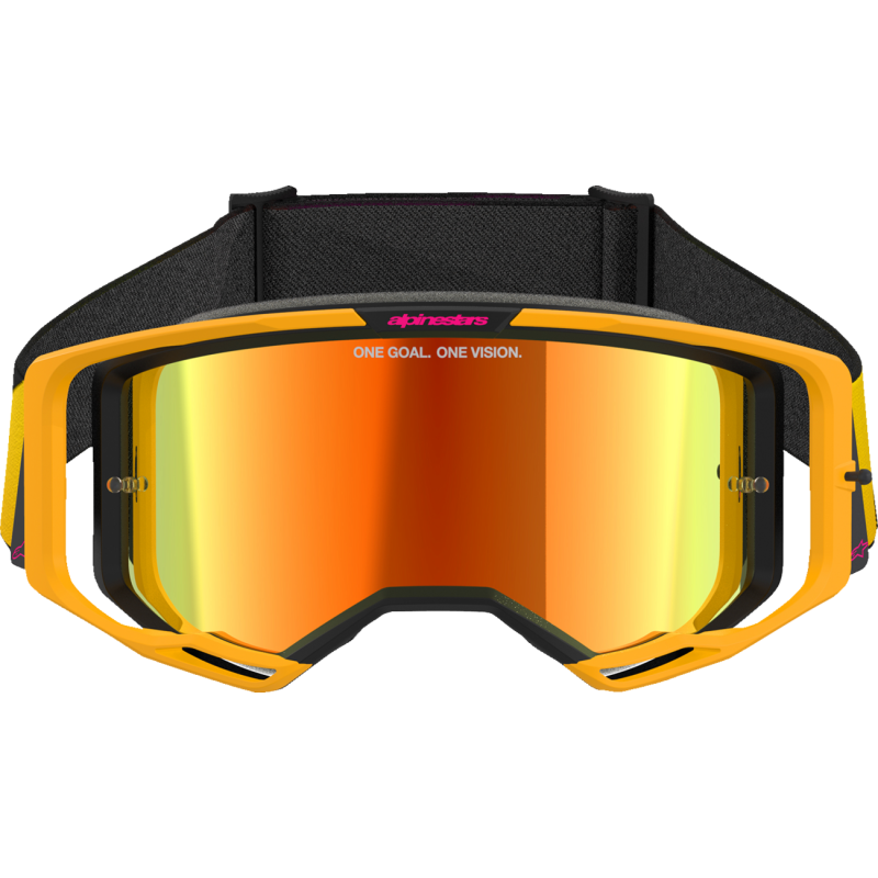 ALPINESTARS Vision 8 Corp Goggle - YELLOW/PINK