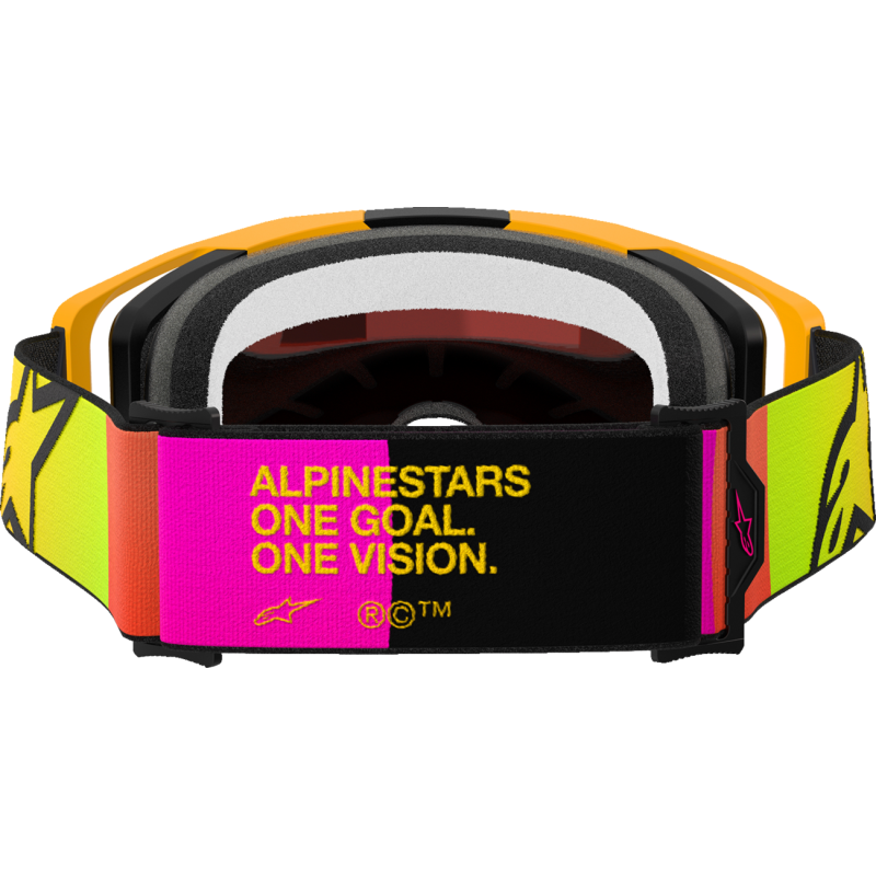 ALPINESTARS Vision 8 Corp Goggle - YELLOW/PINK
