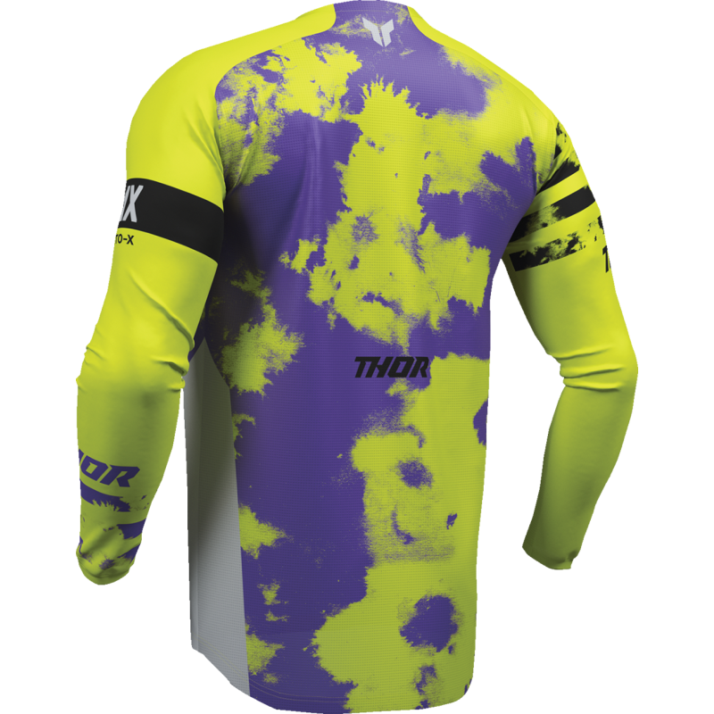 THOR Youth Bleach Launchmode Jersey - GREY AND ACID