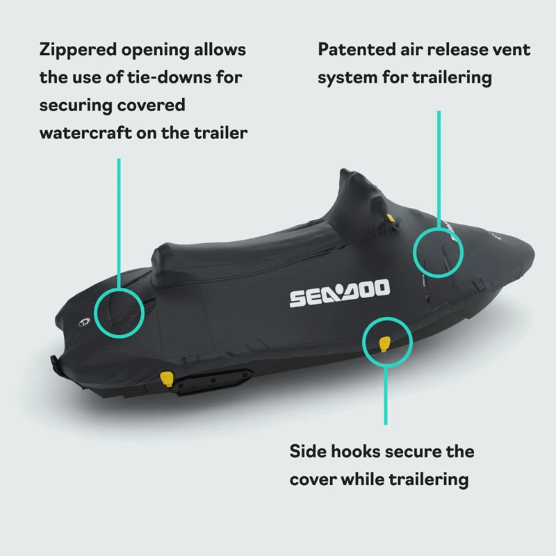 Sea-Doo Spark 3 Seater Cover - BLACK