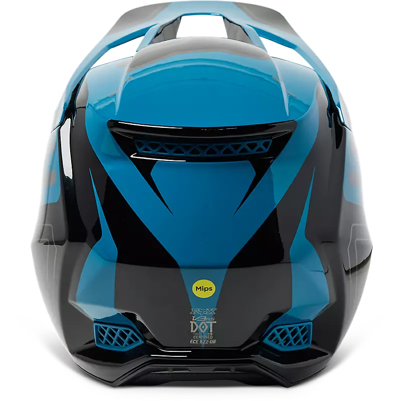 FOX V3 RS Ryaktr Helmet - MAUI BLUE