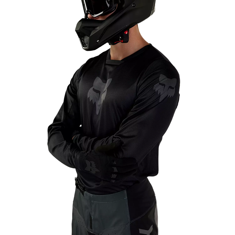 FOX 180 Blackout Jersey - BLACK
