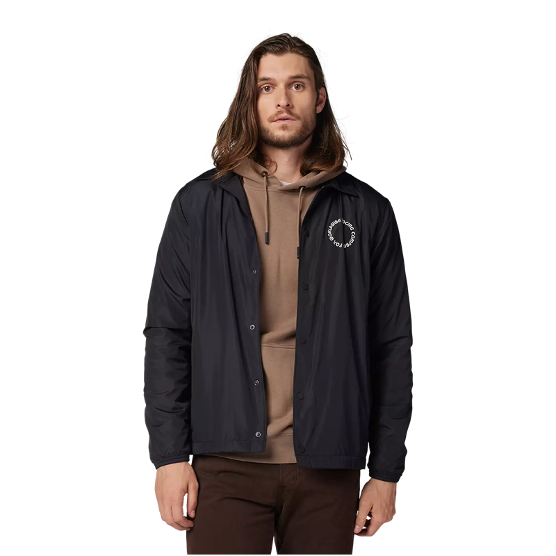 FOX Next Level Coaches Jacket - BLACK