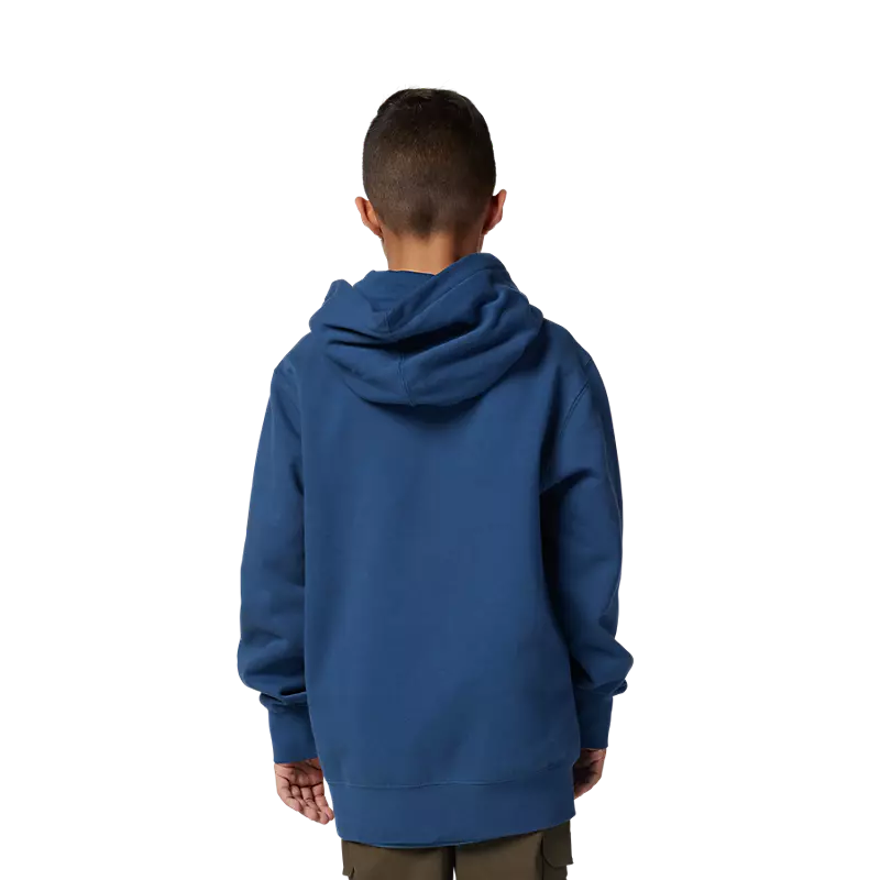 FOX Youth Dispute Pullover Hoodie - INDO BLUE