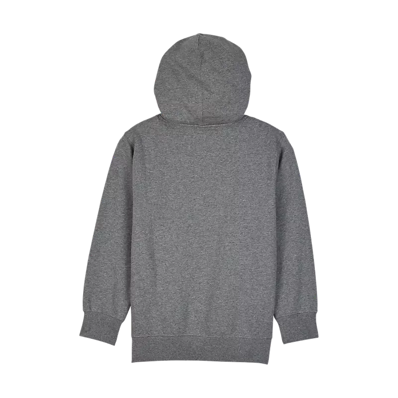 FOX Youth Scans Pullover Hoodie - HEATHER GRAPHITE GREY