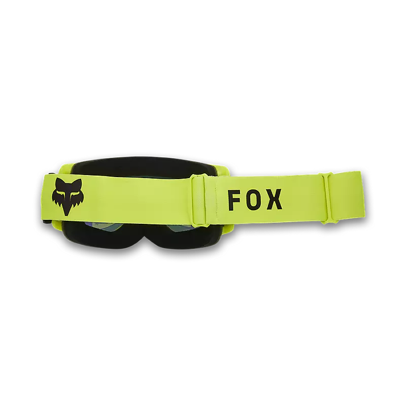FOX Main Mirrored Lens Goggles - FLO YELLOW