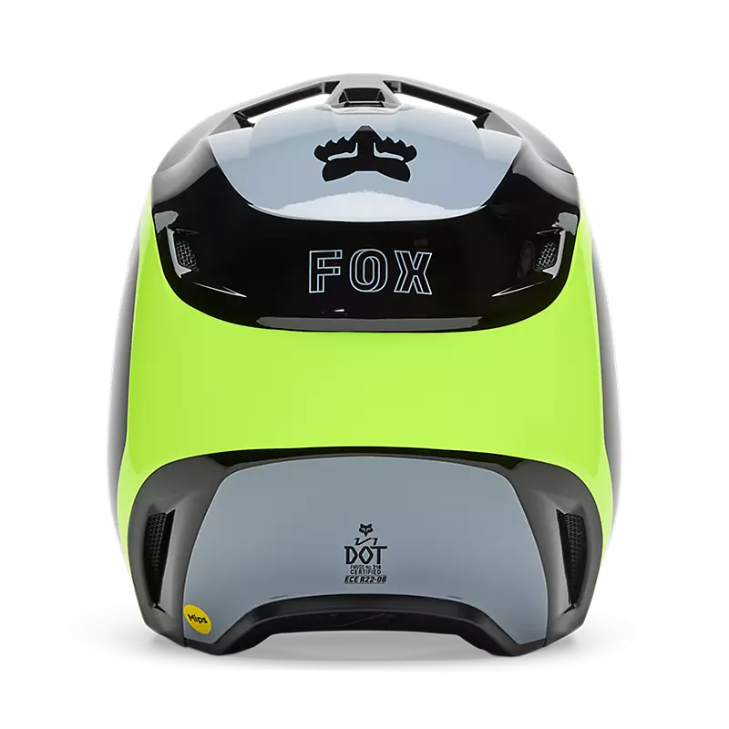 FOX V1 Flow Helmet - FLO YELLOW