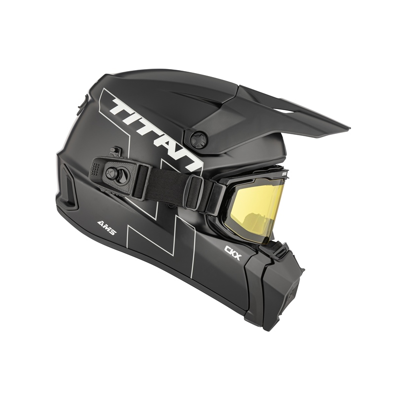 CKX Titan AMS Helmet - MATTE BLACK