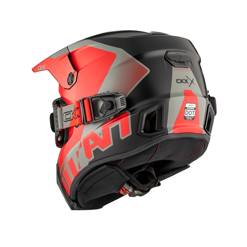CKX Titan AMS Helmet - MATTE RED