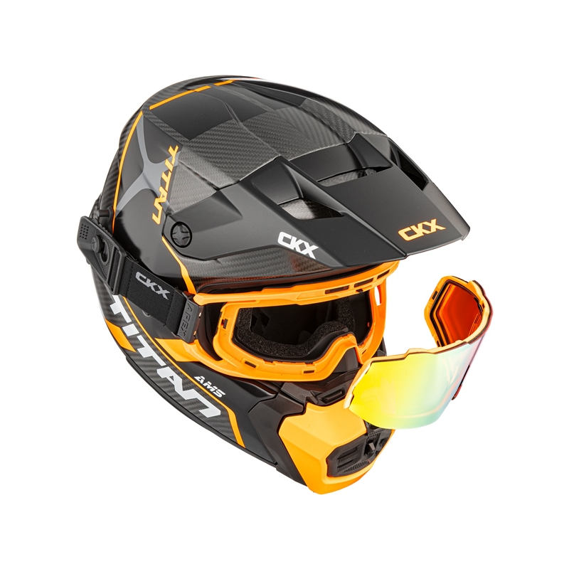 CKX Titan AMS Helmet - ORANGE