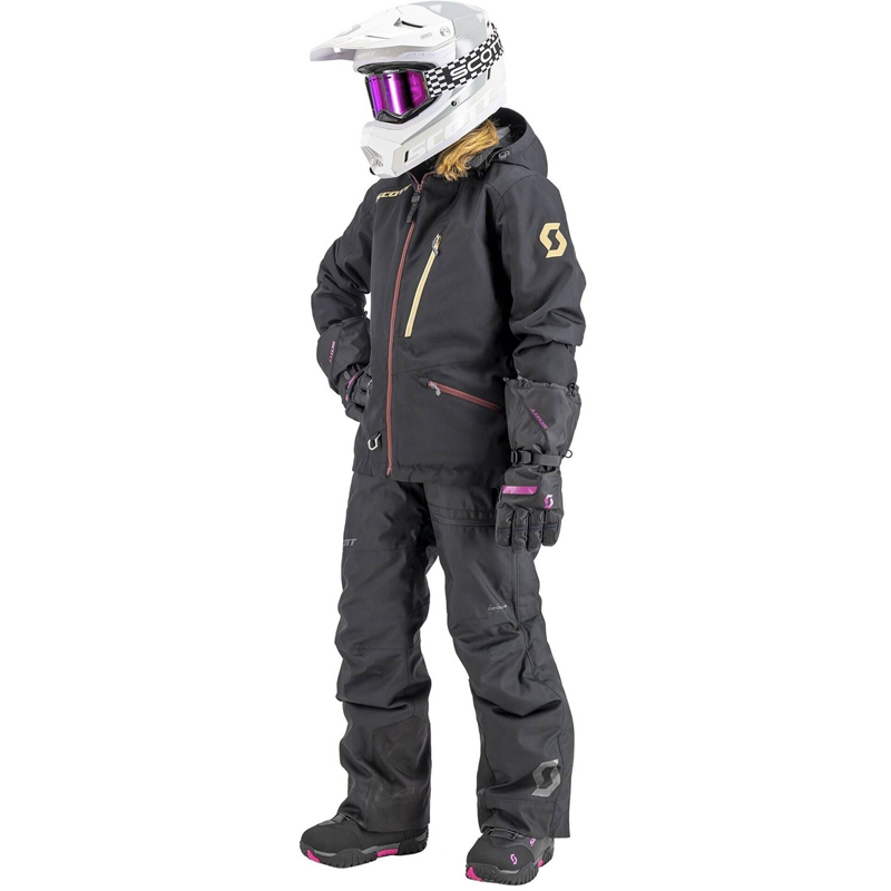 SCOTT Intake Dryo Women's Jacket - BLACK/BEIGE