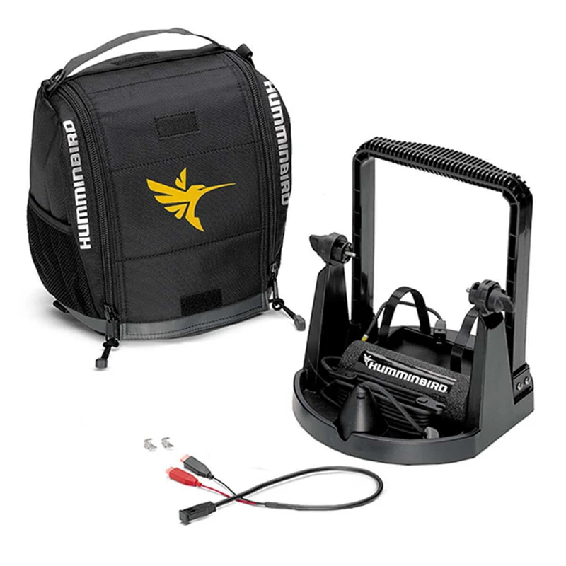 HUMMINGBIRD Portable Ice Kit With Chirp Ice Transducer - Helix 5