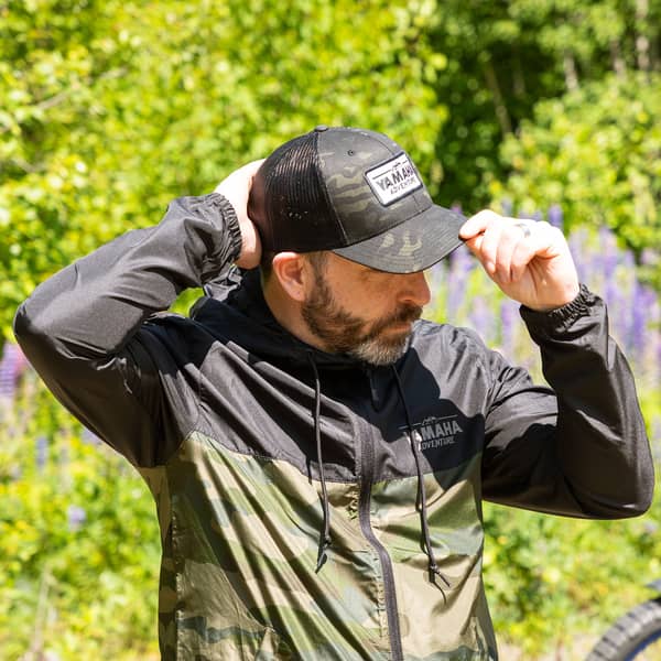 Yamaha Adventure Camoflauge Trucker Cap ADV-CAP24-BK-NS