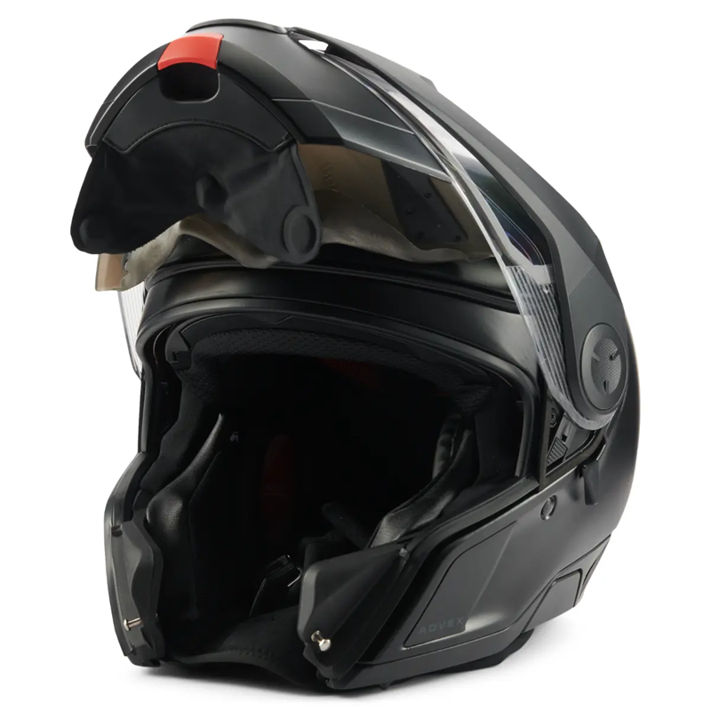 SKI-DOO Advex Sport Heated Helmet With Electric Visor - BLACK