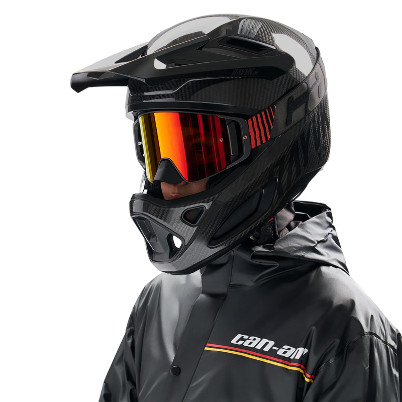 SKI-DOO Rayvik X5 Carbon Helmet - BLACK