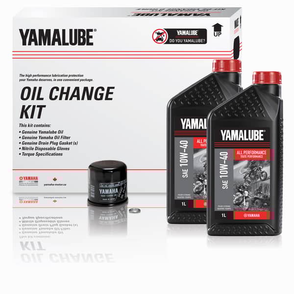 Yamalube® 10W-40 All Performance Oil Change Kit - ATV/SSV (3 L) ATVOILCHKT01