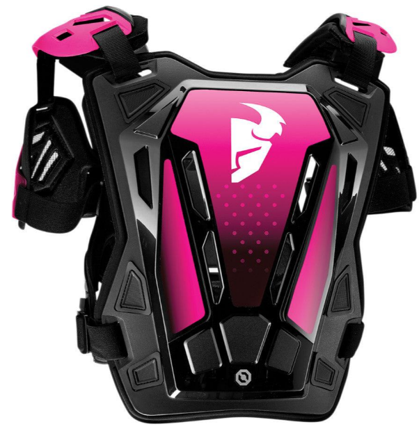 THOR Women's Guardian Roost Deflector- BLACK AND PINK