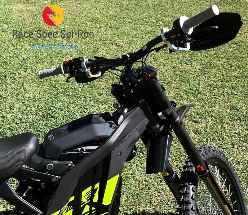 RACE SPEC SUR-RON Handguards - BLACK