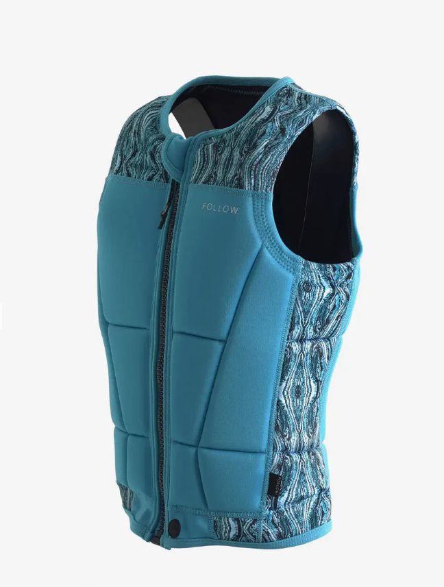 FOLLOW Harmony Impact Vest- Aqua