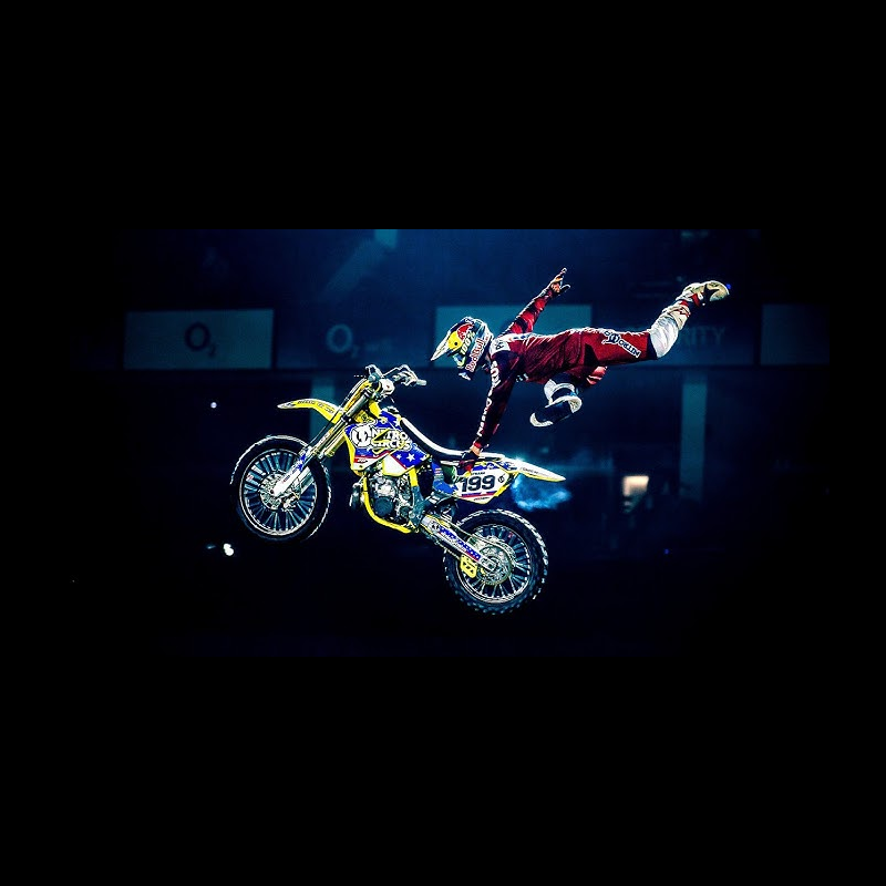NEWRAY Nitro Circus Dirt Bike - TRAVIS PASTRANA