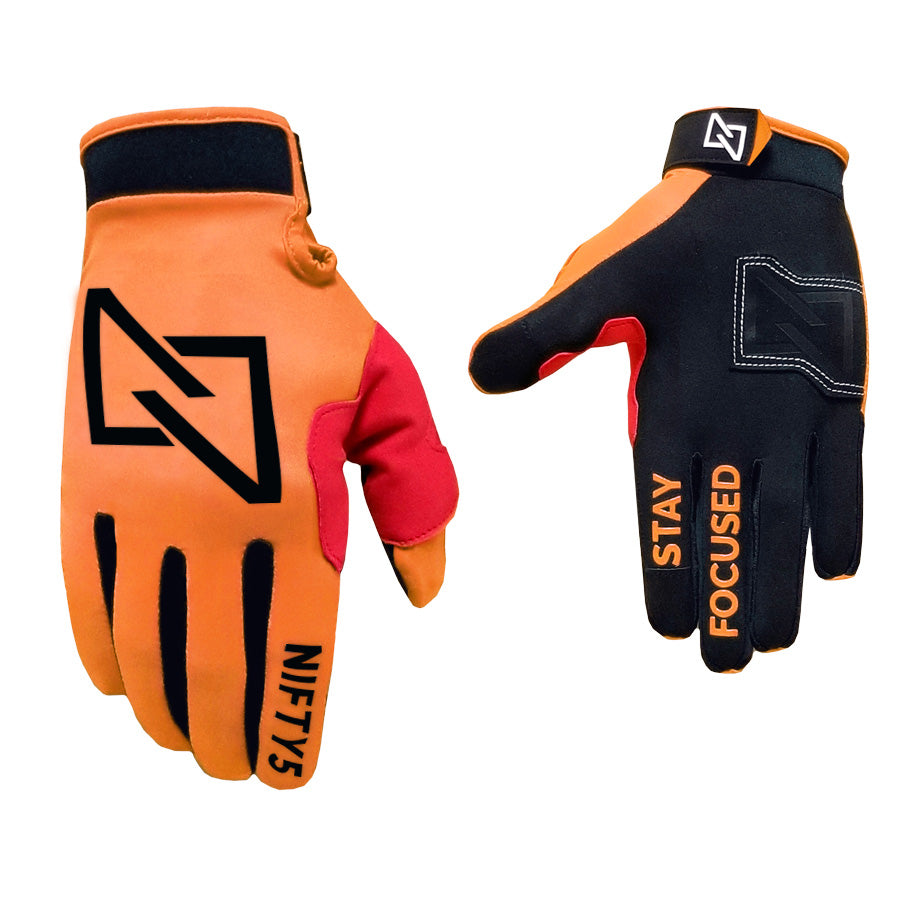 NIFTY5 Techlight Gloves - ORANGE