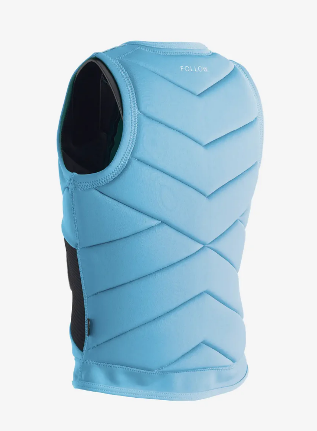 FOLLOW Memphis Impact Vest- Aqua