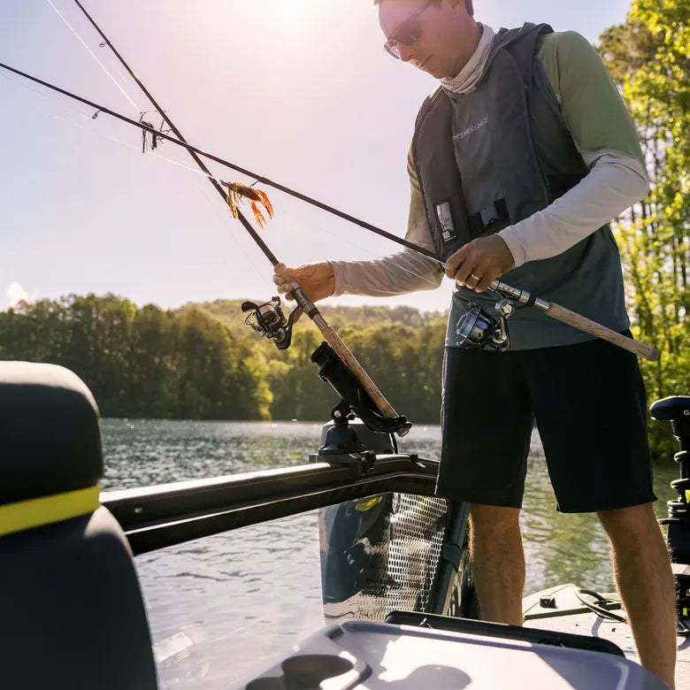 SEA-DOO LINQ Lite Rail Rod Holder For Switch Pontoon