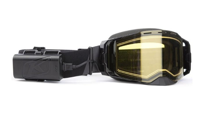 klim edge goggles KLIM Edge eFire Goggles- Slope Black- Light Yellow Tint – Rocky Powersports & Marine