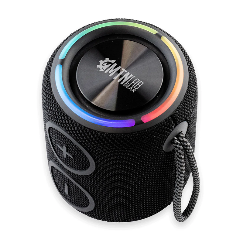 MOUNTAIN LAB Summit 16W Waterproof Bluetooth Speaker - BLACK