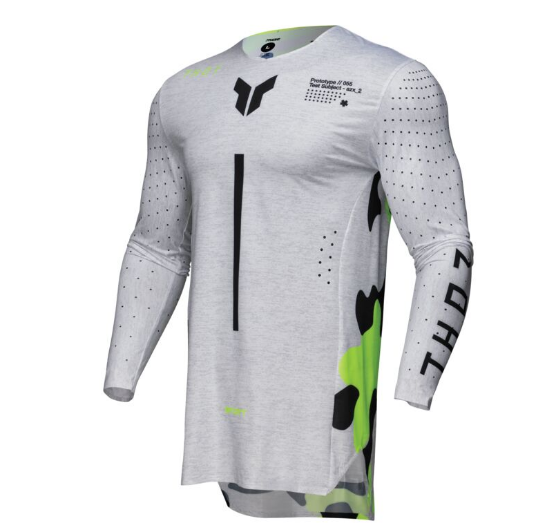 THOR Sportmode Riot Jersey - WHITE AND ACID