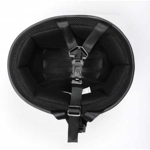 CLASSIC DOT Beanie Without Visor Helmet - DULL BLACK