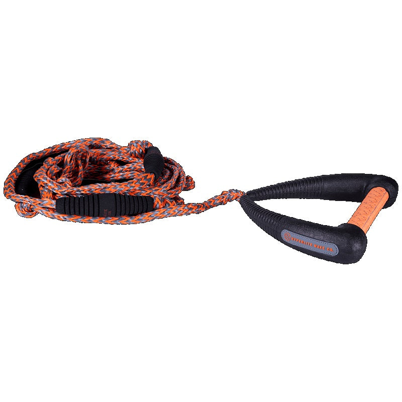 HYPERLITE 25' Pro Surf Rope W/ Handle - ORANGE