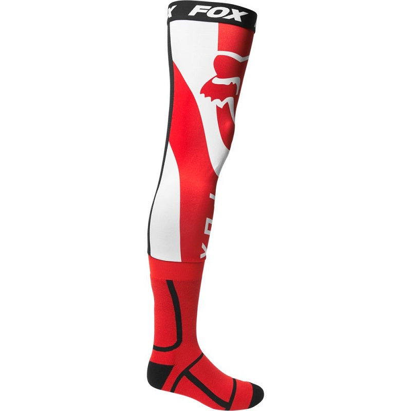 FOX Mirer Knee Brace Socks - RED