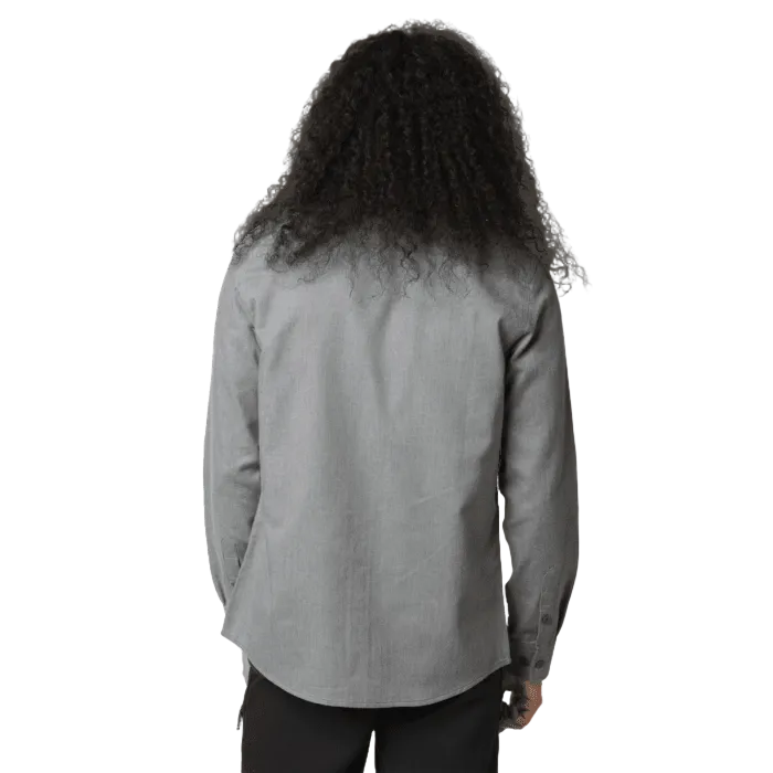 FOX Assembly Line Flannel - HEATHER GRAPHITE