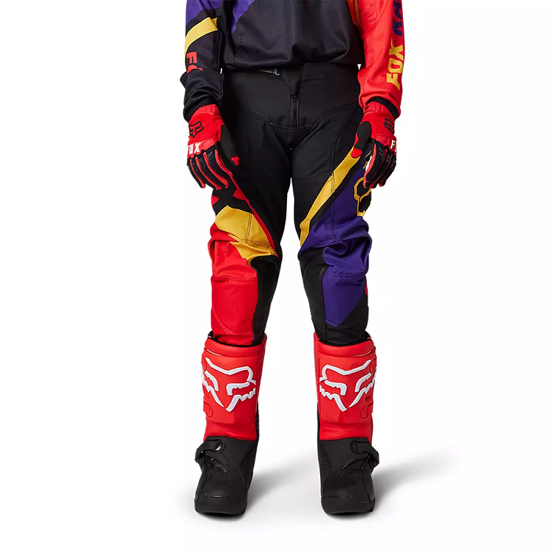 FOX Youth 180 Xpozr Pants - BLACK/RED/PURPLE