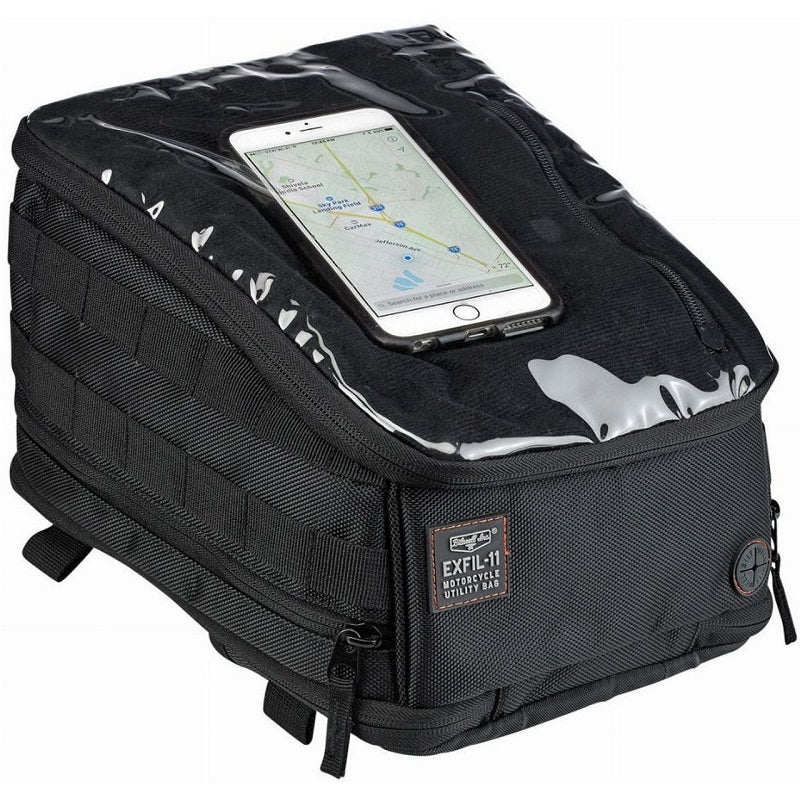 BILTWELL Motorcycle Exfil 11 Bag - BLACK