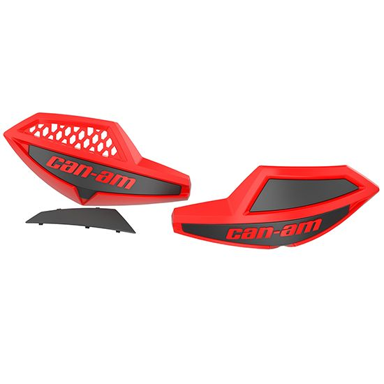 CAN-AM Handlebar Wind Deflectors - VIPER RED