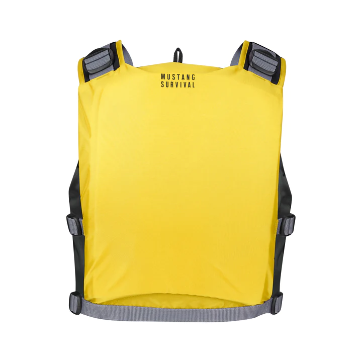 MUSTANG SURVIVAL APF Foam Vest - YELLOW/GREY
