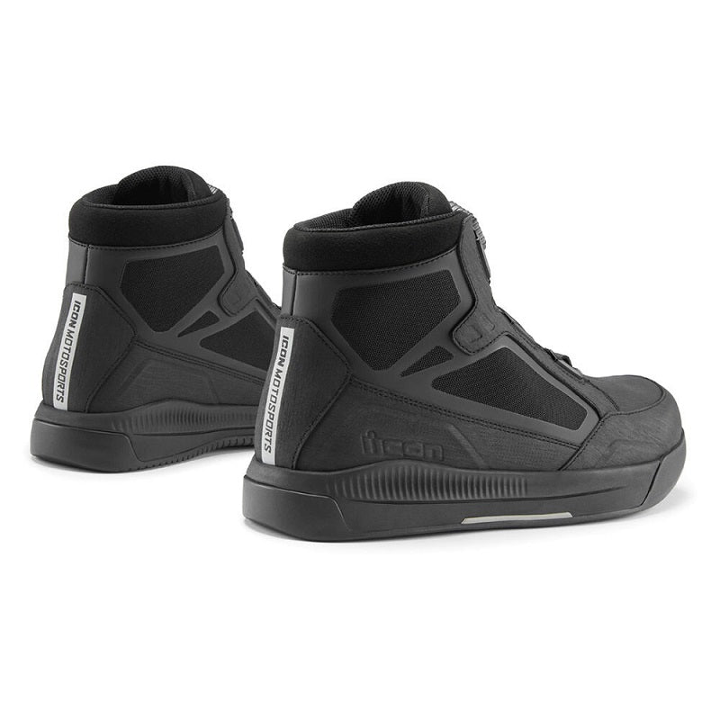 ICON Patrol 3 Waterproof CE Boot - BLACK