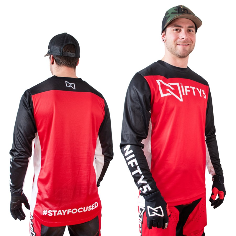 NIFTY5 Techlight Jersey - RED