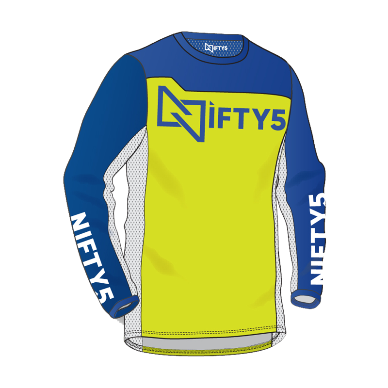 NIFTY5 Techlight Jersey - BLUE