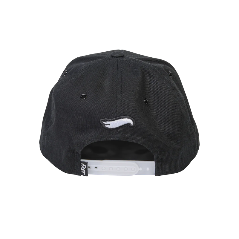 FASTHOUSE Staging Hot Wheels Youth Hat - BLACK AND WHITE