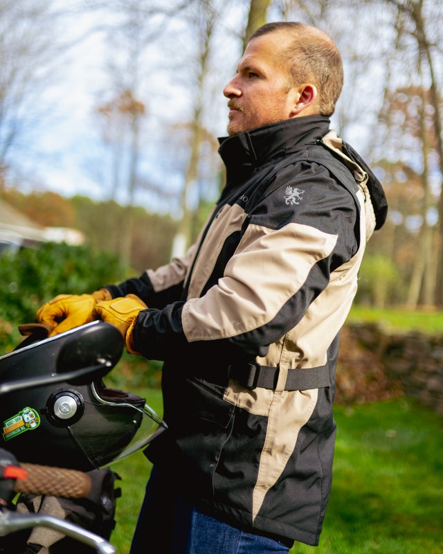 GRYPHON Men's Explorer Waterproof Jacket - SAND