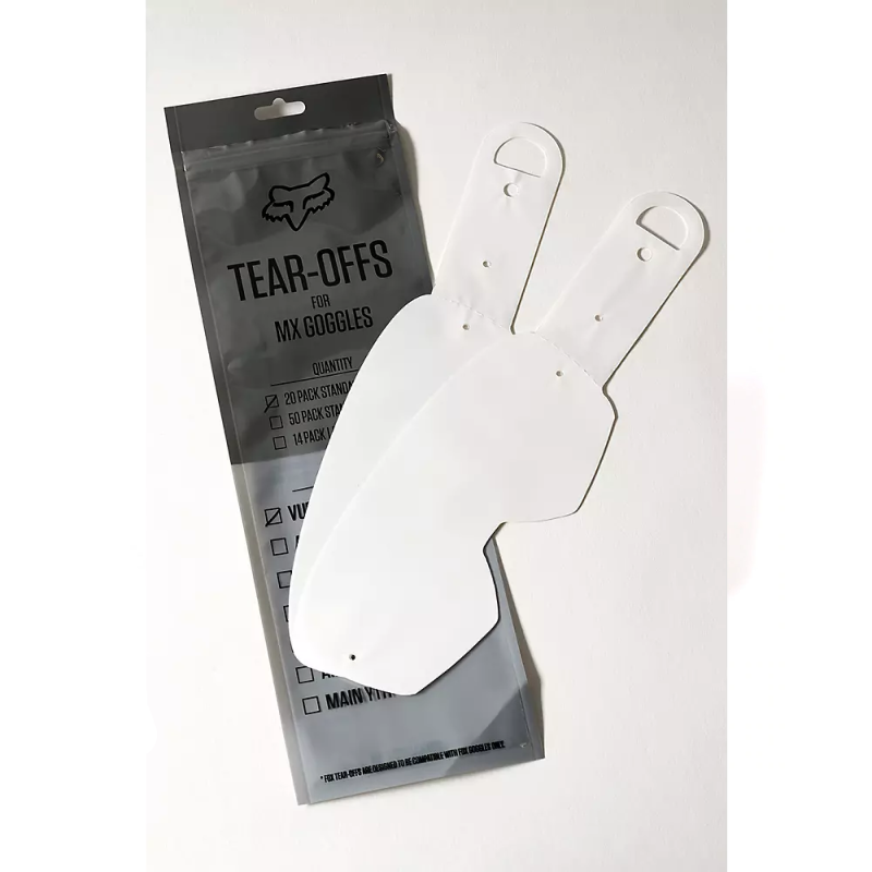 FOX Vue Standard Tear Offs - 20 PACK