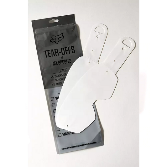 FOX Vue Standard Tear Offs - 20 PACK