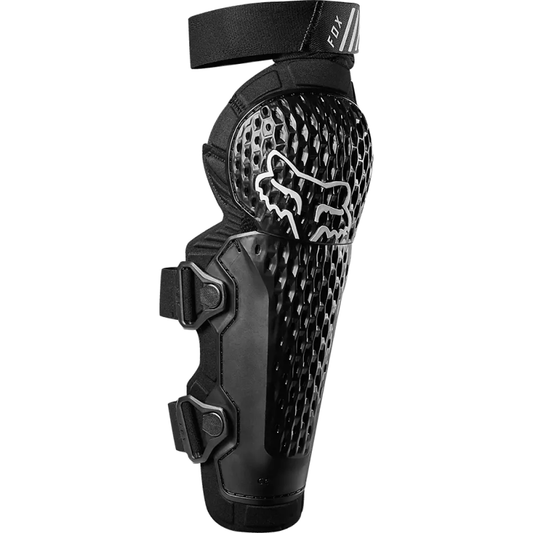 FOX Titan Race CE Knee/Shin Pads - BLACK