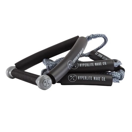 HYPERLITE 25'  Surf Rope  - GREY